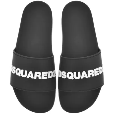 DSQUARED2 DSQUARED2 LOGO SLIDERS BLACK