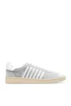 Dsquared2 Boxer Velvet Low-top Sneakers In White