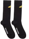 Dsquared2 Logo Socks In Black
