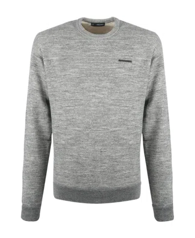 Dsquared2 Logo Sports Hoodie In Gray