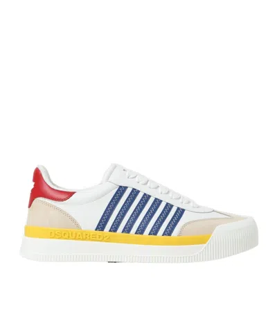 Dsquared2 Logo Sports Shoes In White