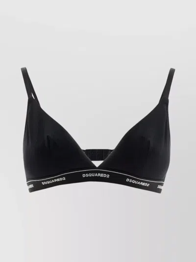 Dsquared2 Logo Strap Bra Adjustable Straps