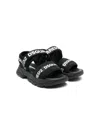 Dsquared2 Logo-strap Sandals In Black