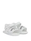Dsquared2 Logo-strap Sandals In White