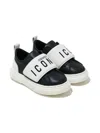 Dsquared2 Logo Strap Sneakers In Black