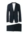 Dsquared2 Paris Fit Single Breasted Wool Suit In Black