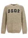 Dsquared2 Logo Sweater Sweater, Cardigans Gray