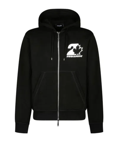 Dsquared2 Logo Sweater In Black