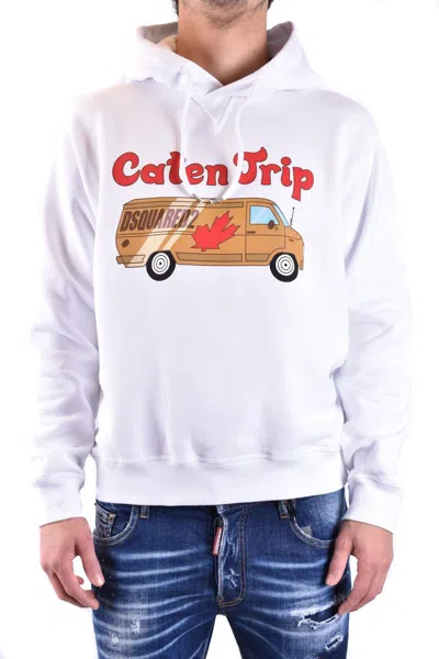 Dsquared2 Logo Sweater In White