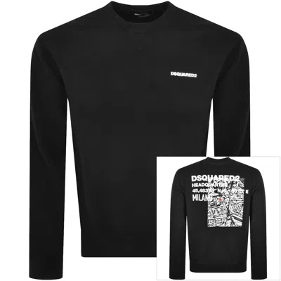 Dsquared2 Logo Sweatshirt Black