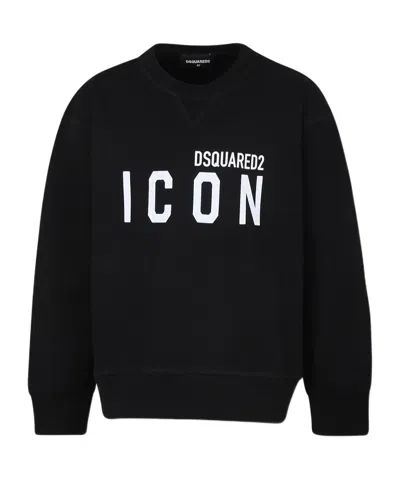 Dsquared2 Logo Sweatshirt In Black