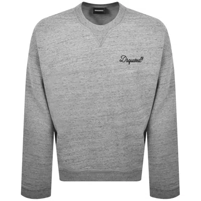 Dsquared2 Logo Sweatshirt Grey In Gray