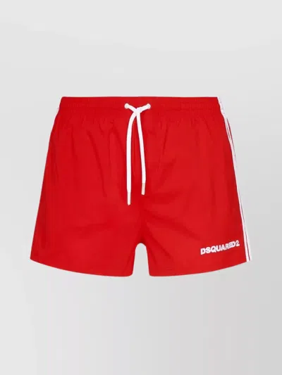DSQUARED2 LOGO SWIM SHORTS MIDI