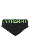 Dsquared2 Logo Swim Trunks In Black