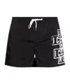 Dsquared2 Icon Logo-print Swim Shorts In Black