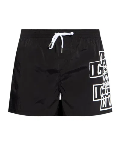 DSQUARED2 LOGO SWIMMING SHORTS