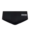 Dsquared2 Logo-print Swim Trunks In Black
