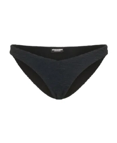Dsquared2 Logo Swimming Trunks In Black