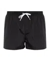 Dsquared2 Drawstring Swimming Shorts In Black