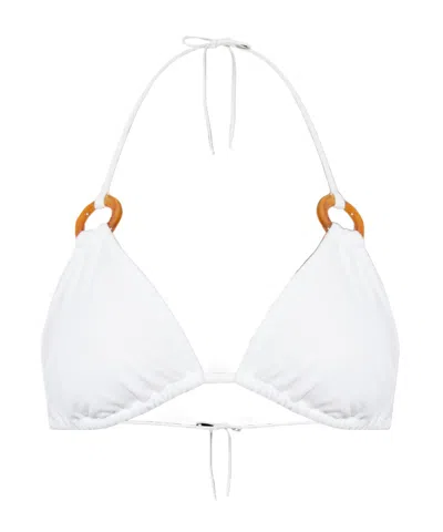 Dsquared2 Logo Swimsuit In White