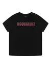 Dsquared2 Logo T-shirt In Black