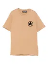 Dsquared2 Logo T-shirt In Brown