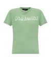 Dsquared2 Logo-print T-shirt In Green