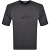 Dsquared2 Man T-shirt Lead Size S Cotton In Grey