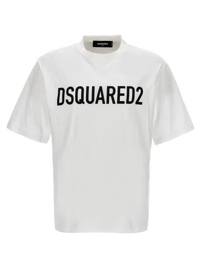 Dsquared2 Logo T-shirt In Multicolor
