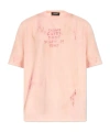 Dsquared2 Logo T-shirt In Nude