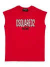 Dsquared2 Logo T-shirt In Red