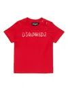 Dsquared2 Logo T-shirt In Red