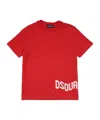 Dsquared2 Logo T-shirt In Red