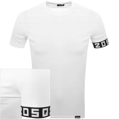 Dsquared2 Logo T Shirt White
