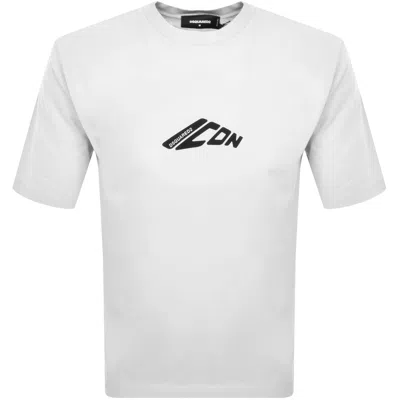 Dsquared2 Dsquared White Cotton T Shirt