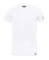 Dsquared2 Man T-shirt White Size Xxl Cotton In White