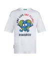 Dsquared2 Graphic Slogan-print T-shirt In White