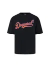 Dsquared2 Dsquared Loose Fit Sponge Patch T-shirt In Black