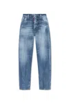 DSQUARED2 DSQUARED2 LOGO TAG CROPPED JEANS