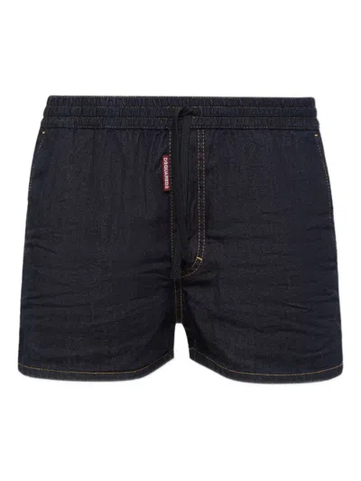 Dsquared2 Logo-tag Denim Shorts