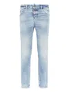 Dsquared2 Logo-tag Jeans In Blue