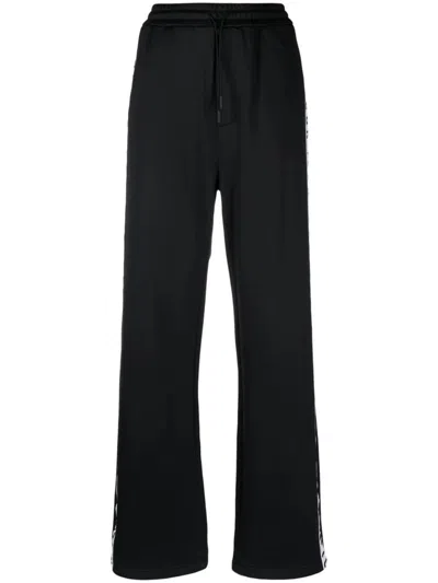 Dsquared2 Logo-tape Wide-leg Track Pants