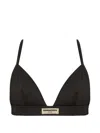 Dsquared2 Logo Triangle Bra In Brown