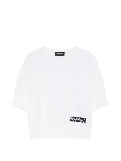 Dsquared2 Logo T-shirt In White