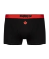 Dsquared2 Horror Maple Leaf-embroidered Boxers In Black