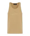 Dsquared2 Logo Vest In Nude