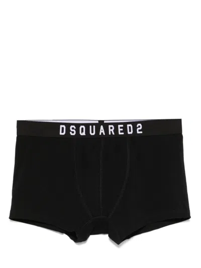 DSQUARED2 LOGO-WAISTBAND BOXERS