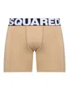 Dsquared2 Logo-waistband Boxers In Neutrals