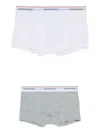 Dsquared2 Logo-waistband Boxers (pack Of Two) In Gray