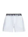 Dsquared2 Logo-waistband Boxers In White